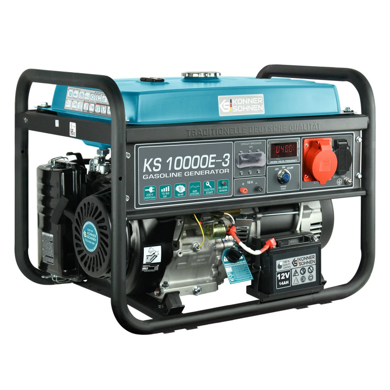 Benzin Stromerzeuger Könner & Söhnen KS 10000E-3