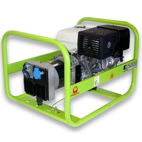 Benzin Stromerzeuger Pramac E 5000, 230 V 3.9 kW