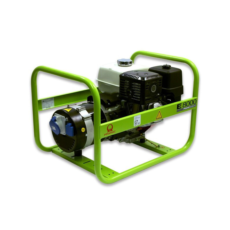 Benzin Stromerzeuger Pramac E 8000, 400 V Benzin Stromerzeuger Pramac E 8000, 400 V