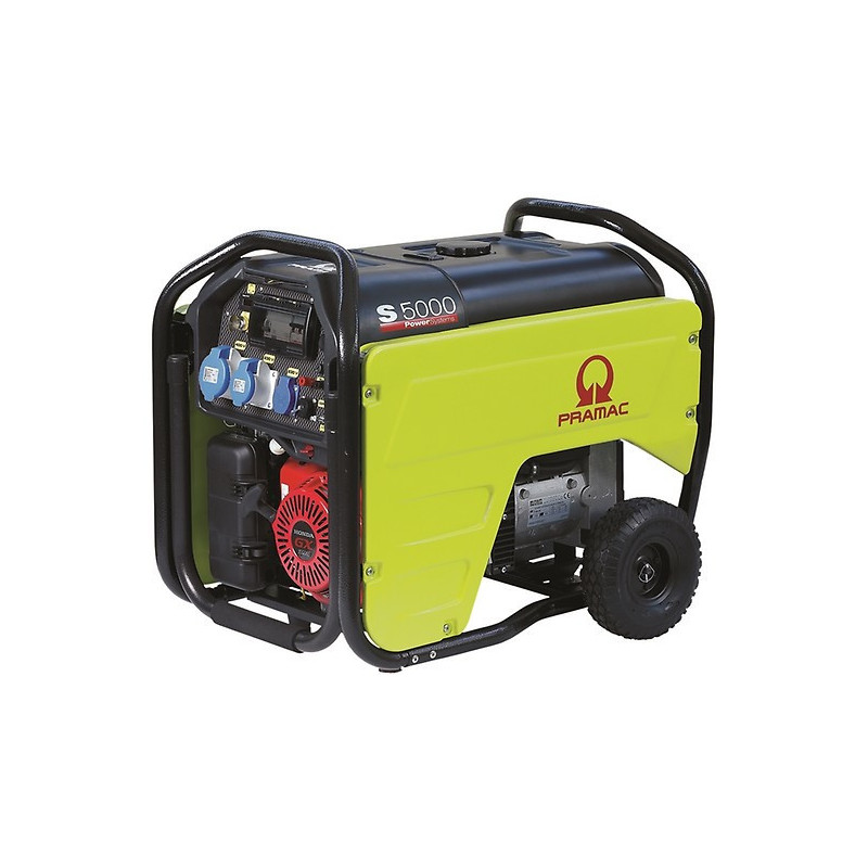 Benzin Stromerzeuger Pramac S 5000, 230 V, AVR, Elektrostart