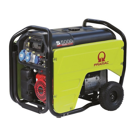 Benzin Stromerzeuger Pramac S 5000, 400 V, AVR 4.3 kW