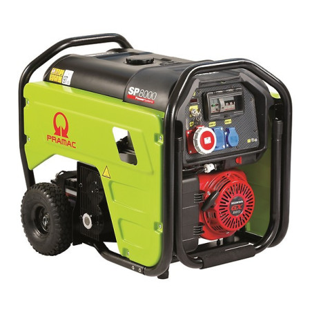 Benzin Stromerzeuger Pramac SP 8000, 400 V, AVR, Elektrostart 5.4 kW