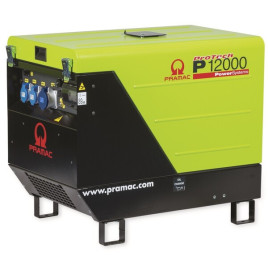 Benzin Stromerzeuger Pramac P 12000, 230 V, AVR 9.1 kW