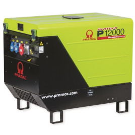 Benzin Stromerzeuger Pramac P 12000, 400V, AVR 9,5 kW