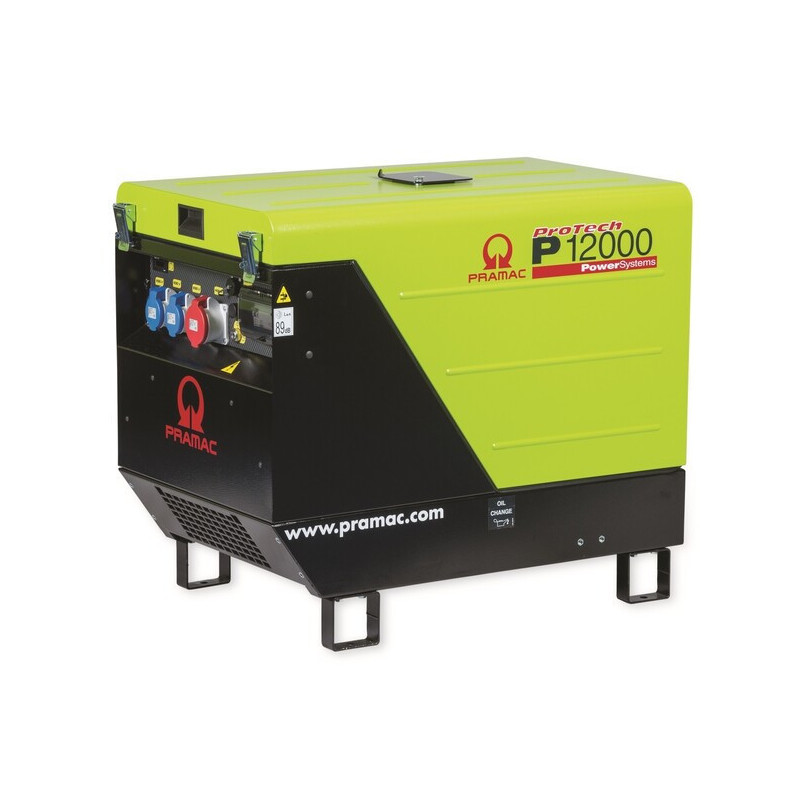 Benzin Stromerzeuger Pramac P 12000, 400V, AVR