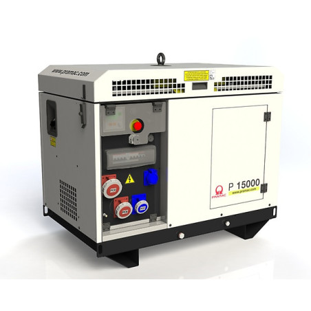 Benzin Stromerzeuger Pramac P 15000, 400 V, AVR 9.78 kW