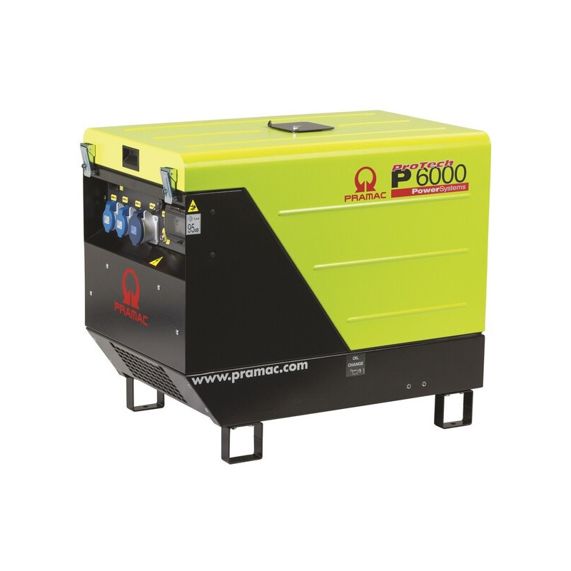 Diesel Stromerzeuger Pramac P 6000, 230 V, AVR