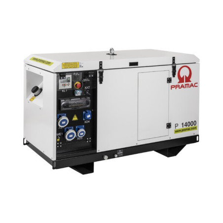 Diesel Stromerzeuger  Pramac P 14000, 400 V, AVR 9.92 kW