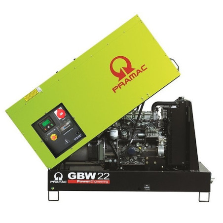 Diesel Stromerzeuger Pramac GBW 22 P, 400V, Motor 404A-22G 15.82 kW