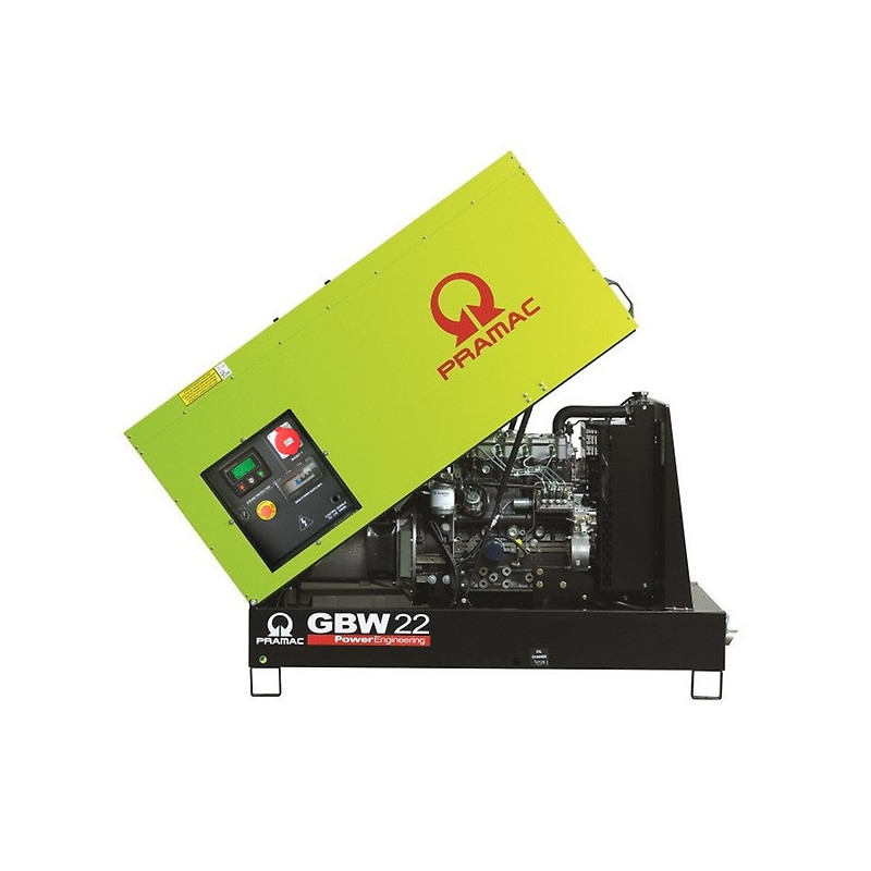 Diesel Stromerzeuger Pramac GBW 22 P, 400 V, Motor 404J-22G