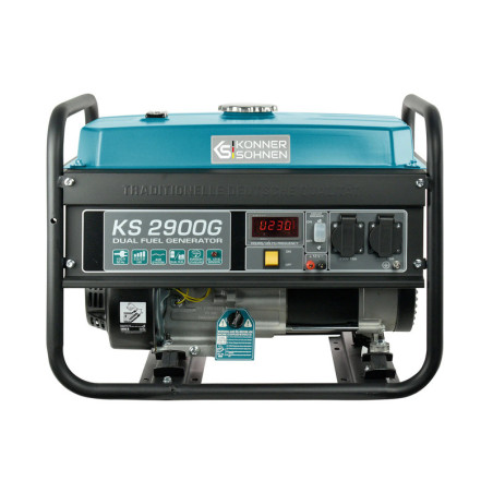 LPG Benzin Stromerzeuger Könner & Söhnen KS 2900G