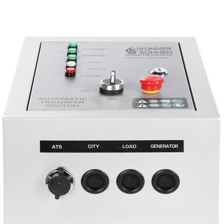 Modulo di alimentazione automatica della riserva Könner & Söhnen KS ATS 4/25 Inverter