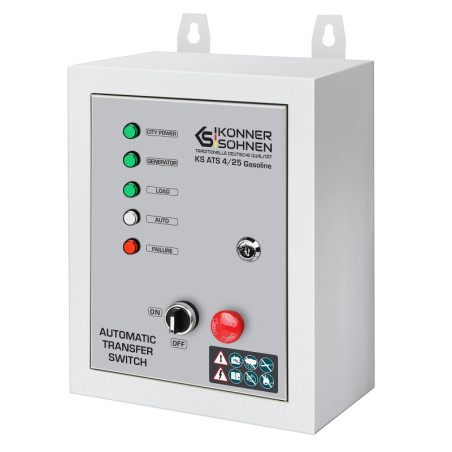Bloco de alimentação automática de reserva Könner & Söhnen KS ATS 4/25 Gasoline