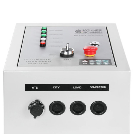 Bloco de alimentação automática de reserva Könner & Söhnen KS ATS 4/25 Gasoline