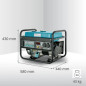 LPG Benzin Stromerzeuger Könner & Söhnen KS 2900G