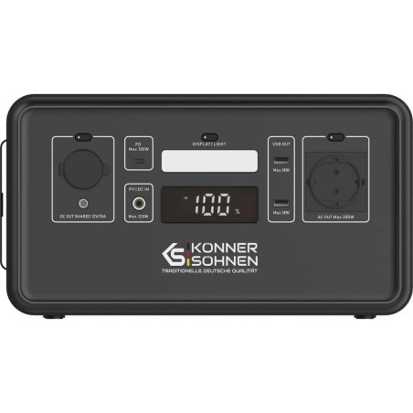 Könner & Söhnen KS 300PS 0.3 kW LiFePO4 294 Wh portable power station