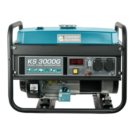 LPG Benzin Stromerzeuger Könner & Söhnen KS 3000G