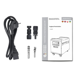 Przenośna stacja zasilająca Könner & Söhnen KS 2500PS, 2500 W, LiFePO4, 2560 Wh.