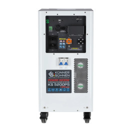Stazione di ricarica portatile Könner & Söhnen KS 5200PS da 5200 W con batteria LiFePO4 da 5120 Wh.