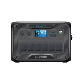 Inverter Bluetti AC300 da 3000 W con onda sinusoidale pura, UPS e ingresso solare da 2400 W.