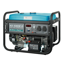 LPG Benzin Stromerzeuger Könner & Söhnen KS 5000E G 4 kW