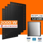 Balkonové elektrárny EcoFlow 2000 W STREAM Ultra X s akumulátorem (3,8 kWh) (4 solární panely)