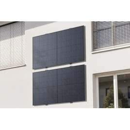 Solarmodul-Halterung für die Fassade (90°)