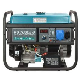 LPG Benzin Stromerzeuger Könner & Söhnen KS 7000E G