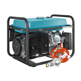 LPG Benzin Stromerzeuger Könner & Söhnen KS 7000E G 5 kW