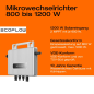 Central elétrica de varanda 800 W, 1000 Wp Central elétrica de varanda 800 W, 1000 Wp