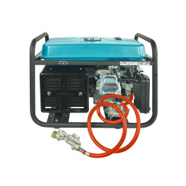 LPG Benzin Stromerzeuger Könner & Söhnen KS 7000E G 5 kW