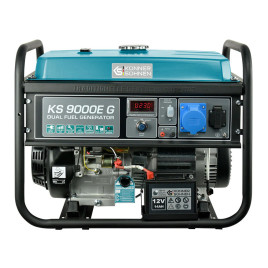 LPG Benzin Stromerzeuger Könner & Söhnen KS 9000E G 6 kW