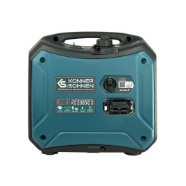 LPG Inverter Benzin Stromerzeuger Könner & Söhnen KS 2000iG S 1.8 kW