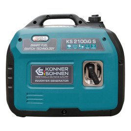 LPG Inverter Benzin Stromerzeuger Könner & Söhnen KS 2100iG S 1.8 kW