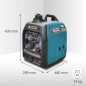 LPG Inverter Benzin Stromerzeuger Könner & Söhnen KS 2100iG S