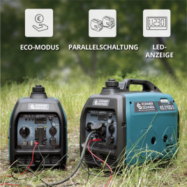 LPG Inverter Benzin Stromerzeuger Könner & Söhnen KS 3100iG S 2.8 kW