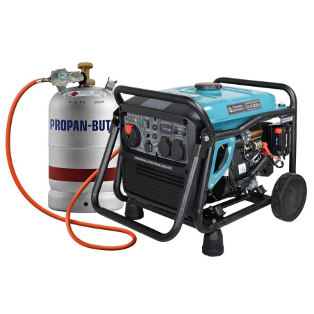 LPG Inverter Benzin Stromerzeuger Könner & Söhnen KS 4100iEG 3.6 kW