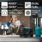 Generatore inverter GPL/benzina Könner & Söhnen KS 4100iEG