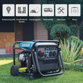 Generatore inverter GPL/benzina Könner & Söhnen KS 4100iEG