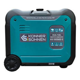 LPG Inverter Benzin Stromerzeuger Könner & Söhnen KS 5500iEG S 5 kW