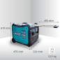 LPG Inverter Benzin Stromerzeuger Könner & Söhnen KS 5500iEG S LPG Inverter Benzin Stromerzeuger Könner & Söhnen KS 5500iEG S