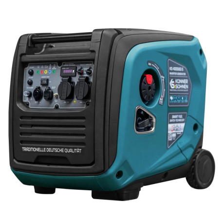 LPG Inverter Benzin Stromerzeuger Könner & Söhnen KS 4000iEG S