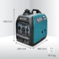 Inverter Benzin Stromerzeuger Könner & Söhnen KS 2100i S Inverter Benzin Stromerzeuger Könner & Söhnen KS 2100i S