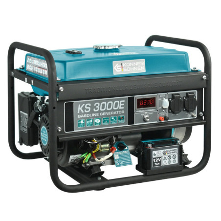 Benzin Stromerzeuger Könner & Söhnen KS 3000E 2.6 kW