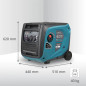 Inverter Benzin Stromerzeuger Könner & Söhnen KS 4000iE S ATS Version 2