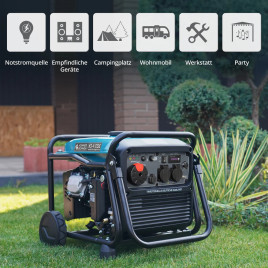 Inverter Benzin Stromerzeuger Könner & Söhnen KS 4100iE 3.6 kW