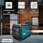 Inverter Benzin Stromerzeuger Könner & Söhnen KS 5500iES ATSR