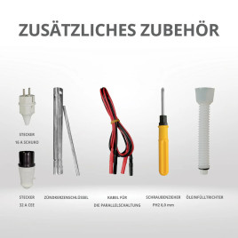 Inverter Benzin Stromerzeuger Könner & Söhnen KS 5500iES ATSR 5 kW