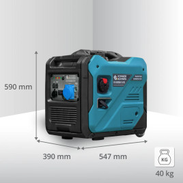 Inverter Benzin Stromerzeuger Könner & Söhnen KS 6000iE S ATS Version 2 5 kW