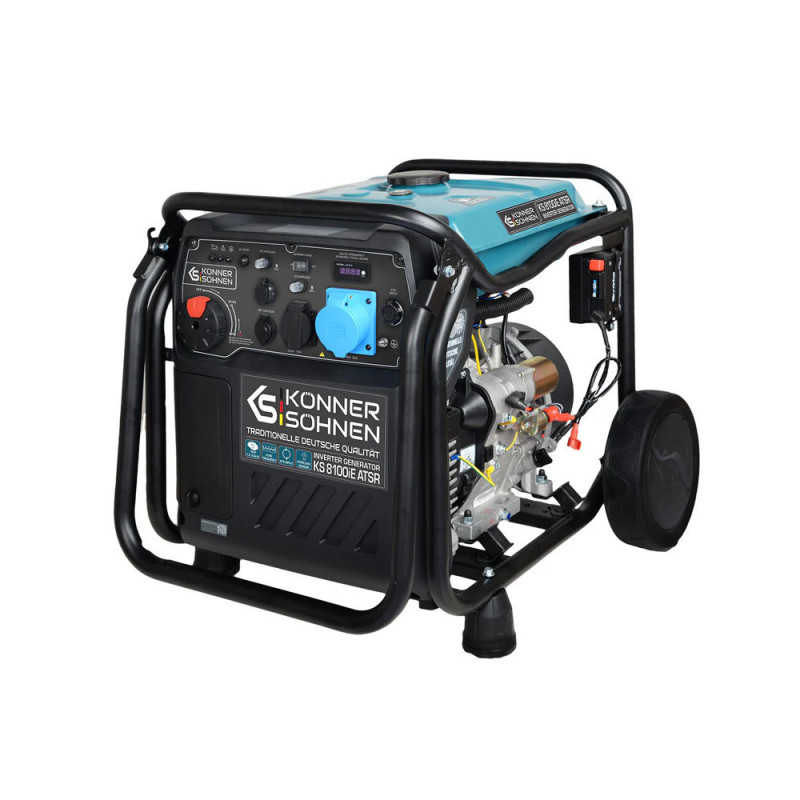 Inverter Benzin Stromerzeuger Könner & Söhnen KS 8100iE ATSR